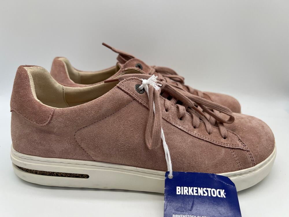 Birkenstock Bend Low Dusty Pink Suede Shoes Size W11/M9 NEW
